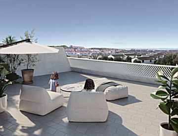 Foto Venta de piso con piscina y terraza en Hipódromo-Cerrado del Águila (Mijas), Cerros del Águila
