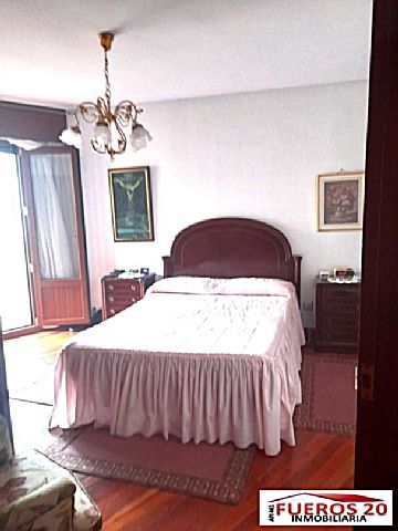 dormitorio Venta de piso con terraza en Barakaldo
