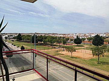 Terraza y vistas.JPG Venta de piso con terraza en Lepe (Pueblo), LA GAGA